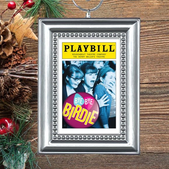 Bye Bye Birdie Broadway Musical Playbill Christmas Tree Ornament - Picture 1 of 3